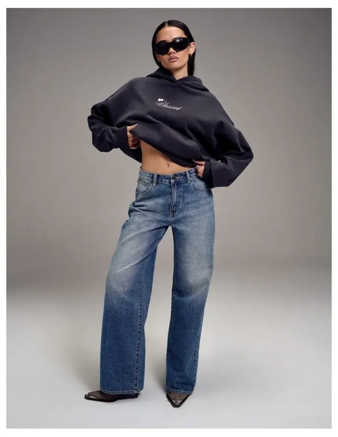 ABrand Jeans Blessed And Reckless Hoodie