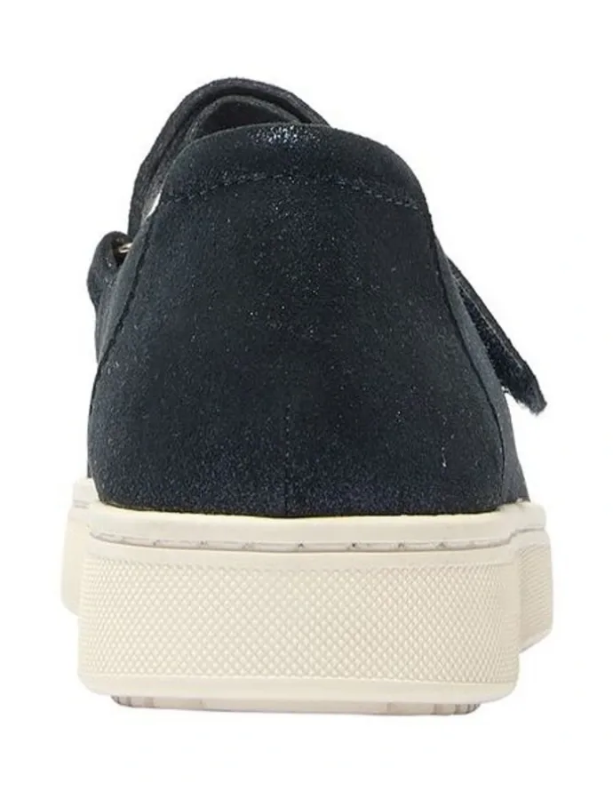 Active Flex Albany Sneakers in Navy Metallic Suede
