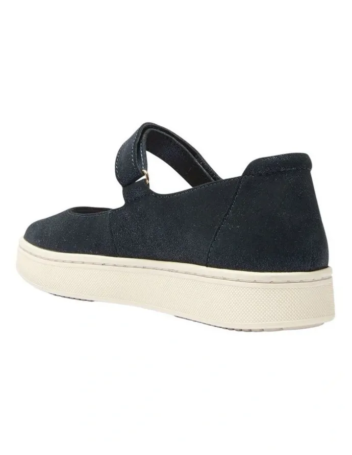 Active Flex Albany Sneakers in Navy Metallic Suede