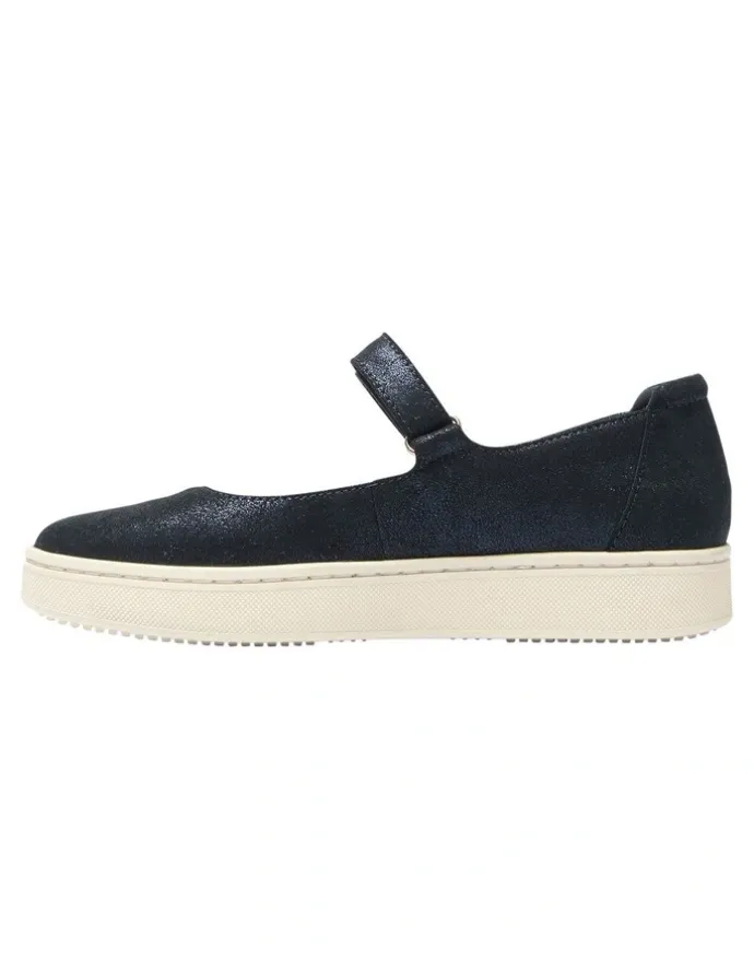Active Flex Albany Sneakers in Navy Metallic Suede