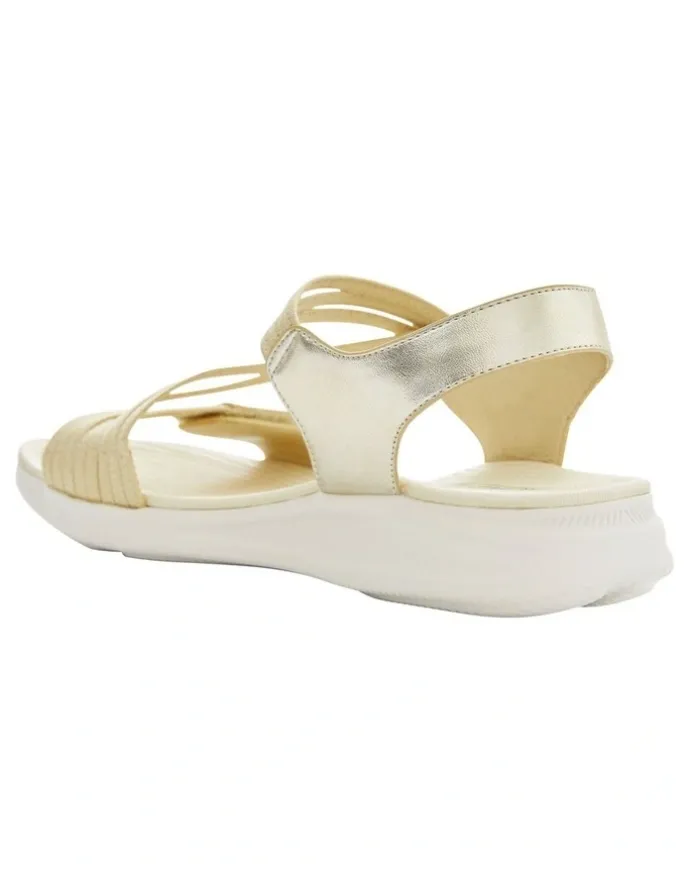 Active Flex Neon Sandals in Gold Multi