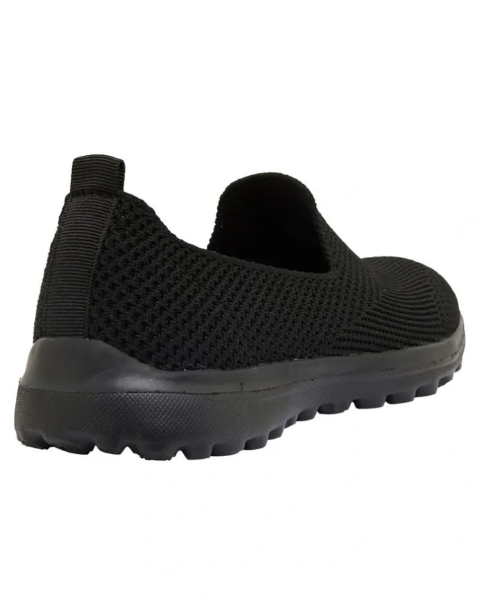 Active Flex Peak Sneakers in Black