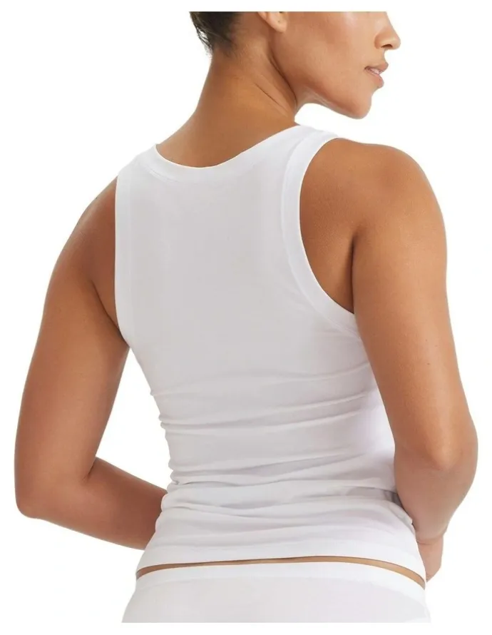 adidas 2 Pack Active Modal Comfort Tank Top With Cotton in White