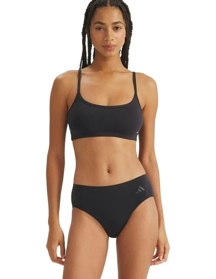 adidas 3 Pack Active Seamless Hipster Brief Underwear in Assorted