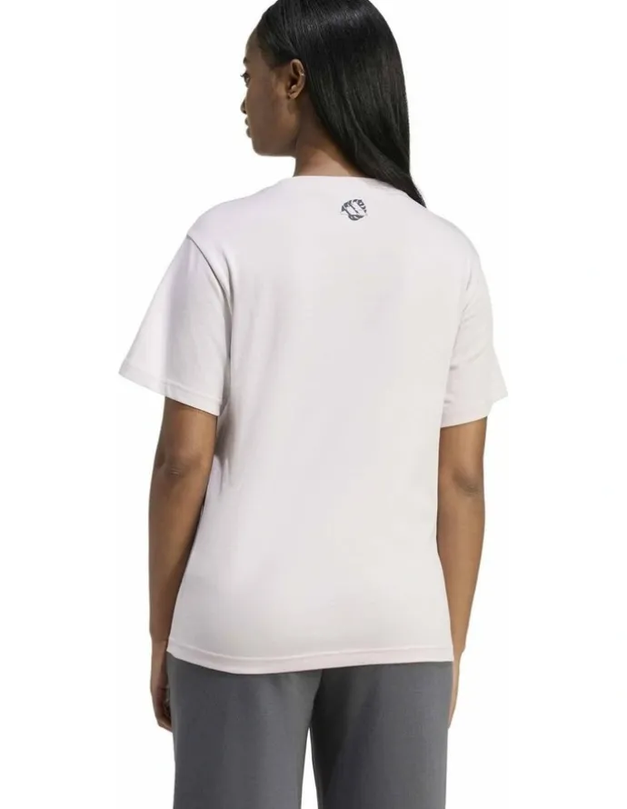 adidas Animal Graphic T-shirt in Ice Purple