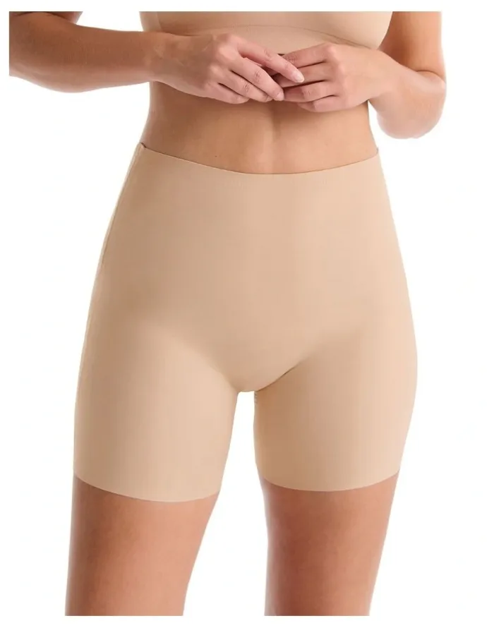 Ambra Smooth Silhouettes Low Back Shorts in Praline