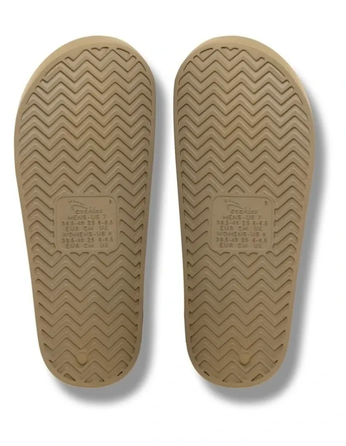 Archies Arch Support Slides in Taupe