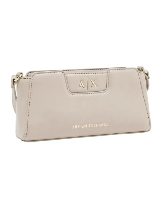 Armani Exchange Amelie Mini Crossbody Bag in Sand