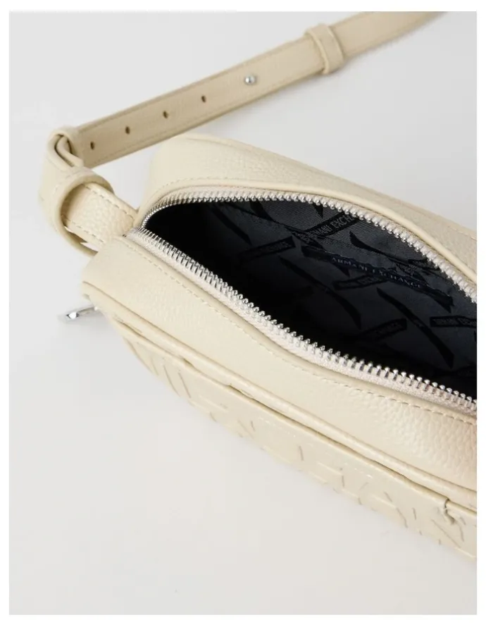 Armani Exchange Liz Pebble Crossbody Bag in Valley