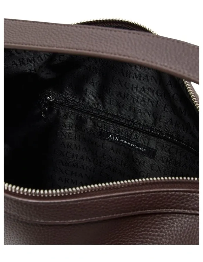 Armani Susie Soft Medium Shoulder Bag in Brown