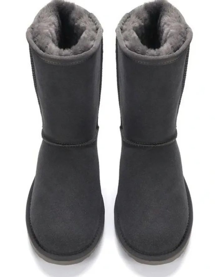 Aus Wooli Ugg Cronulla Mid Calf Boots in Grey