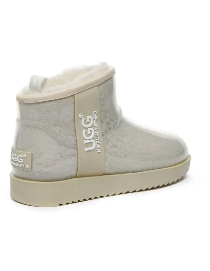 Australian Shepherd Australian Shepherd UGG Womens Coated Mini Waterproof Boots
