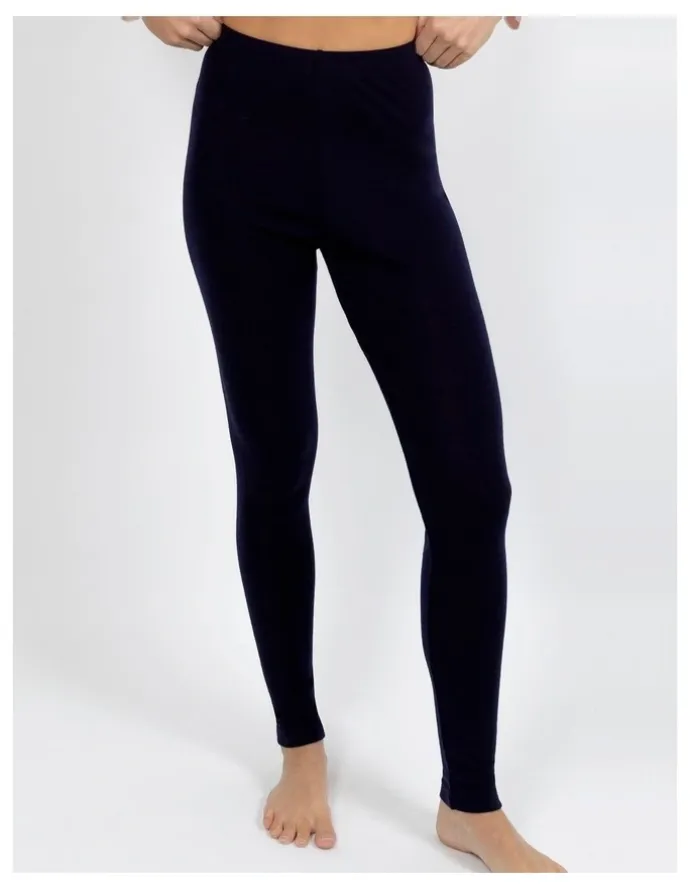 Baselayers Pure Merino Wool Legging in Black
