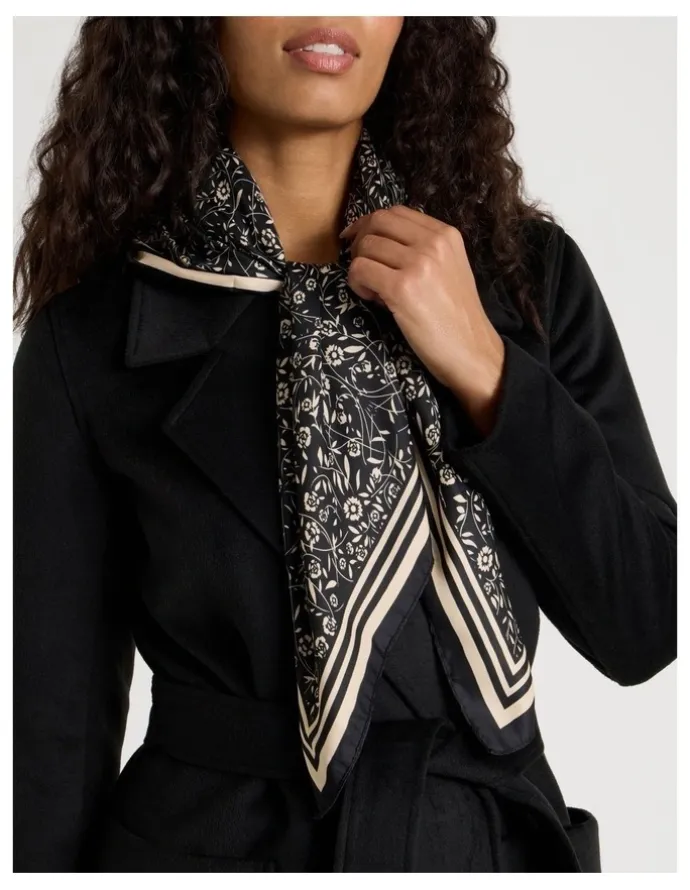 Basque Floral Neckerchief