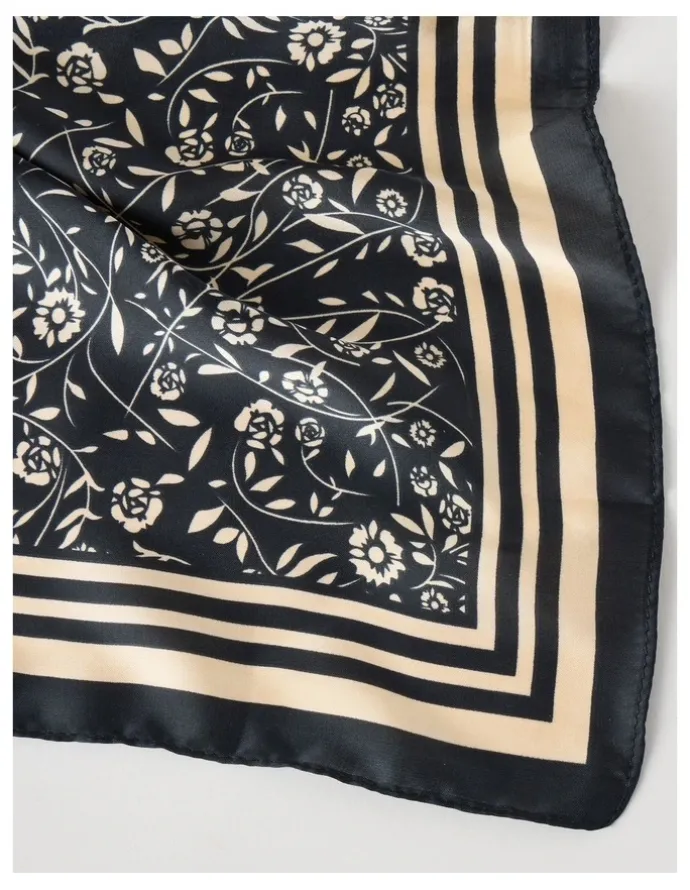 Basque Floral Neckerchief