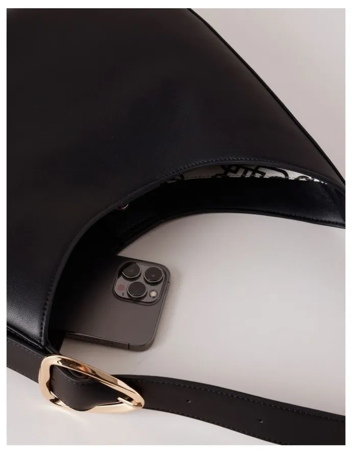 Basque Lexie Shoulder Bag in Black