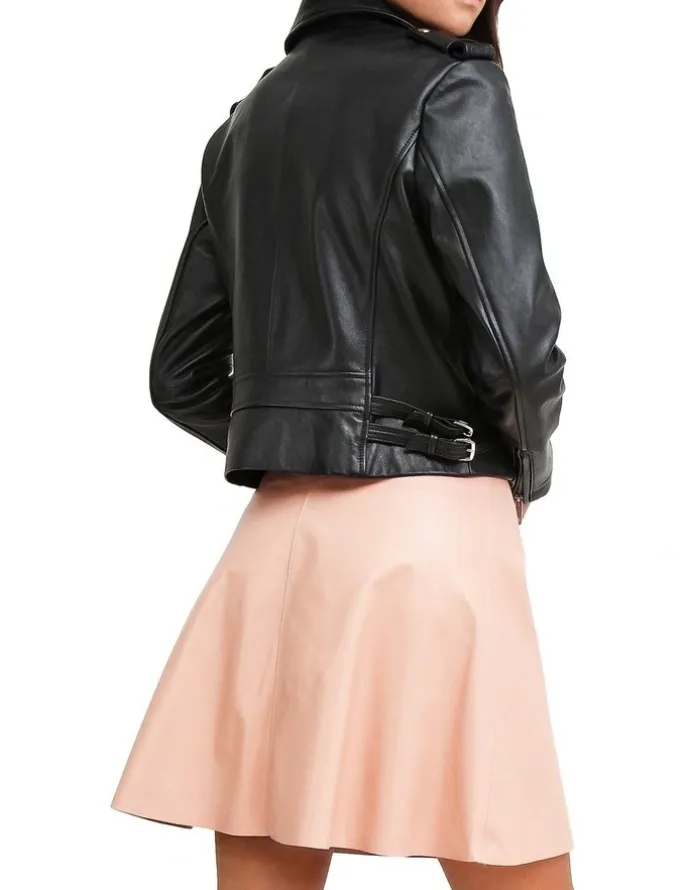 Belle & Bloom Just Friends JUF100BLK Black Leather Jacket