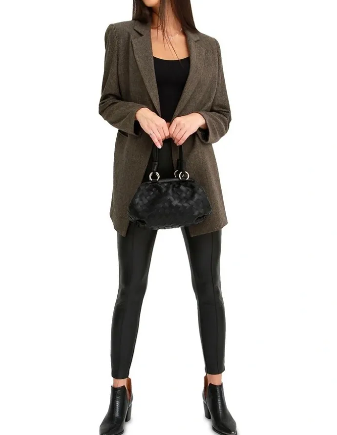 Belle & Bloom Kensington Oversized Coat in Brown
