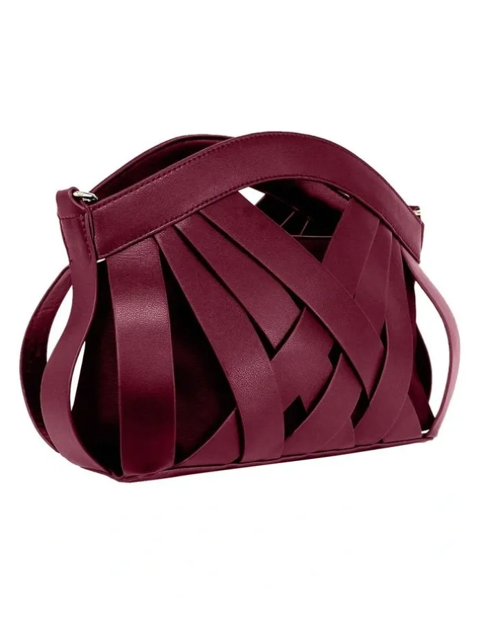 Belle & Bloom One More Night Crossbody Bag in Burgundy