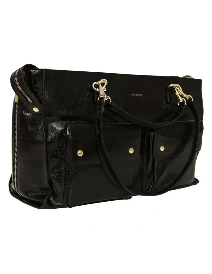 Belle & Bloom Reflections Shoulder Bag in Black