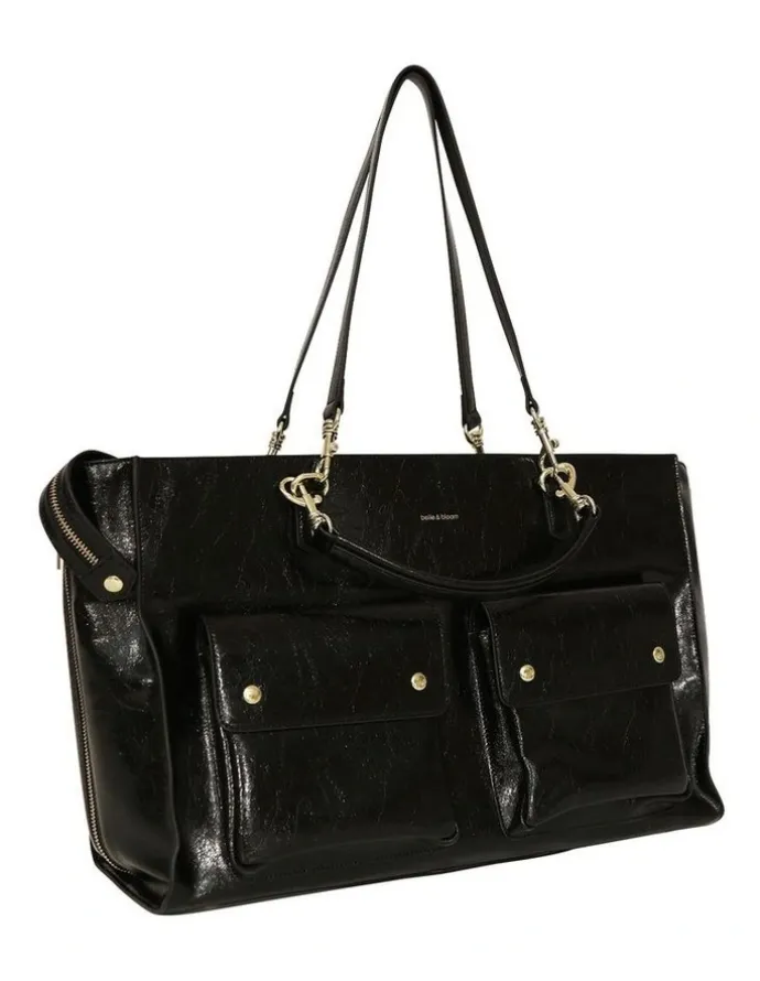 Belle & Bloom Reflections Shoulder Bag in Black