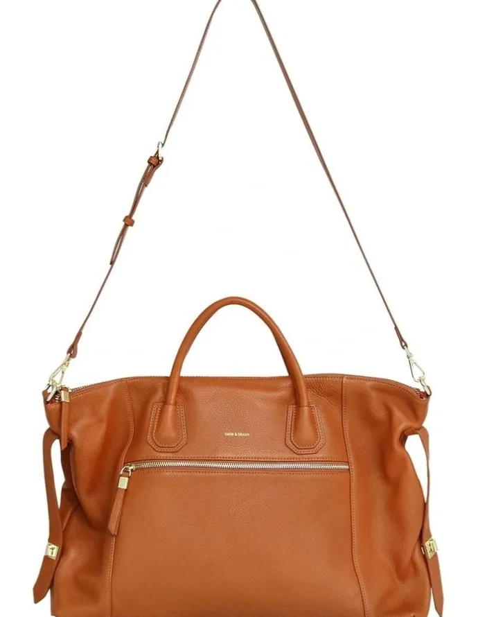 Belle & Bloom Wild Heart Weekender Bag in Camel
