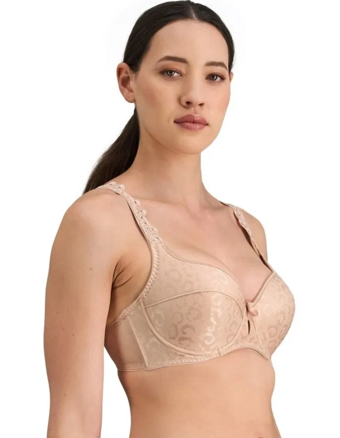 Bendon Damask Contour Bra in Latte