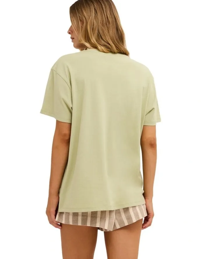 Billabong Pacific T-Shirt Smoke in Green