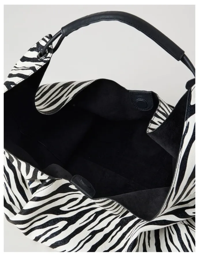 Blaq Bree Shoulder Bag in Zebra