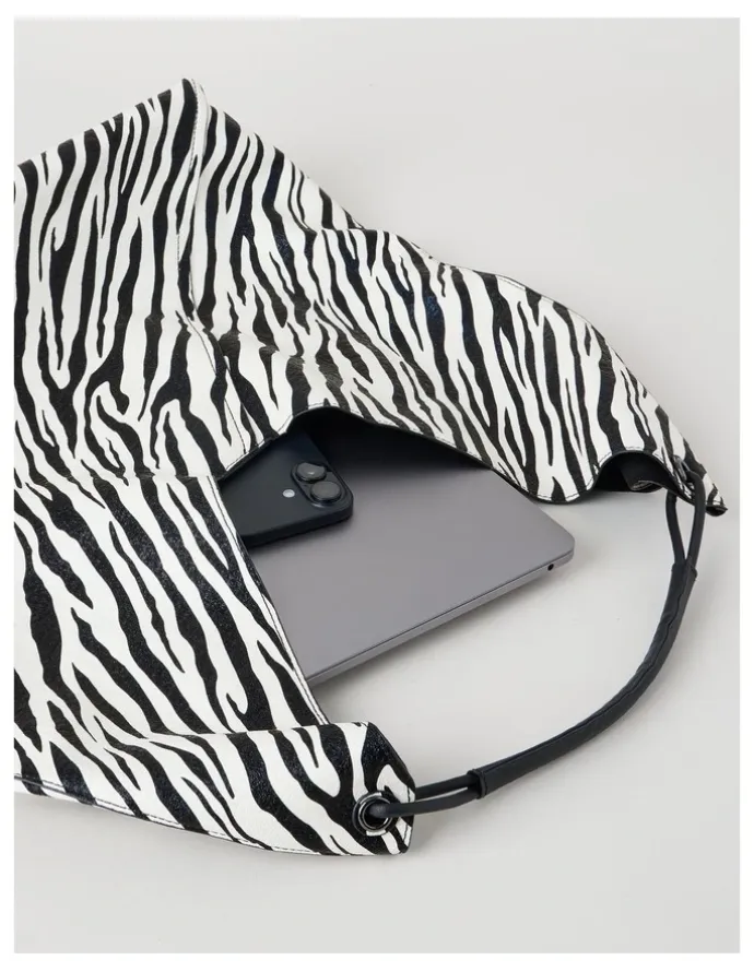 Blaq Bree Shoulder Bag in Zebra