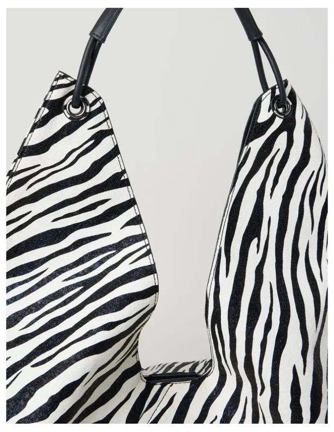 Blaq Bree Shoulder Bag in Zebra