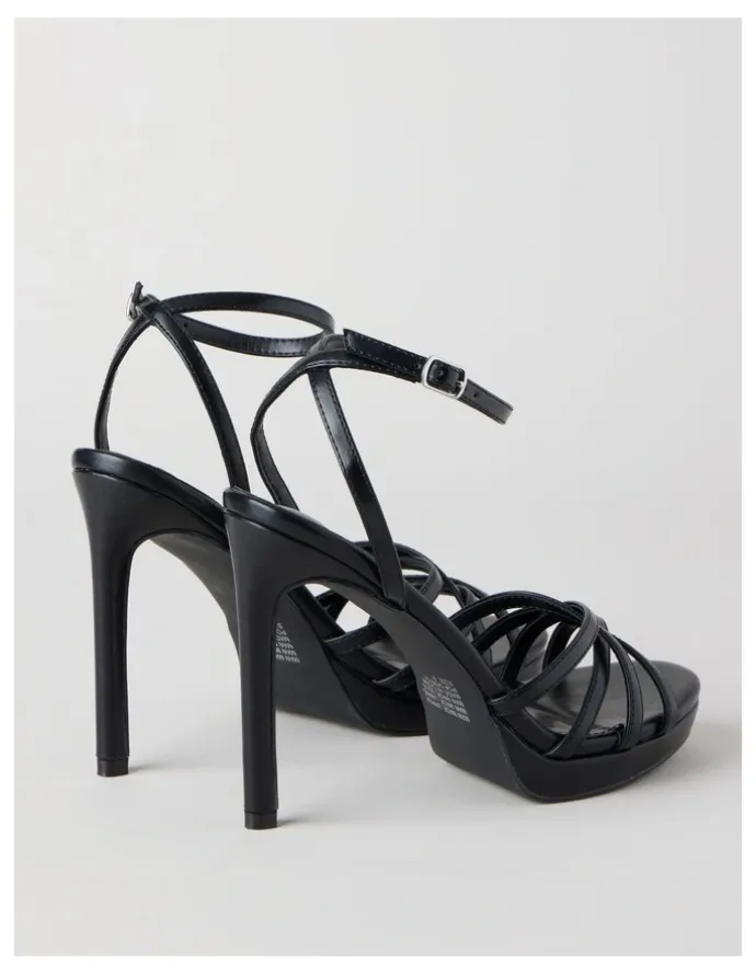 Blaq Kaitlin Sandal in Black