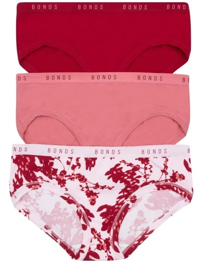 Bonds Cottontails Midi 3 Pack in Pack 72