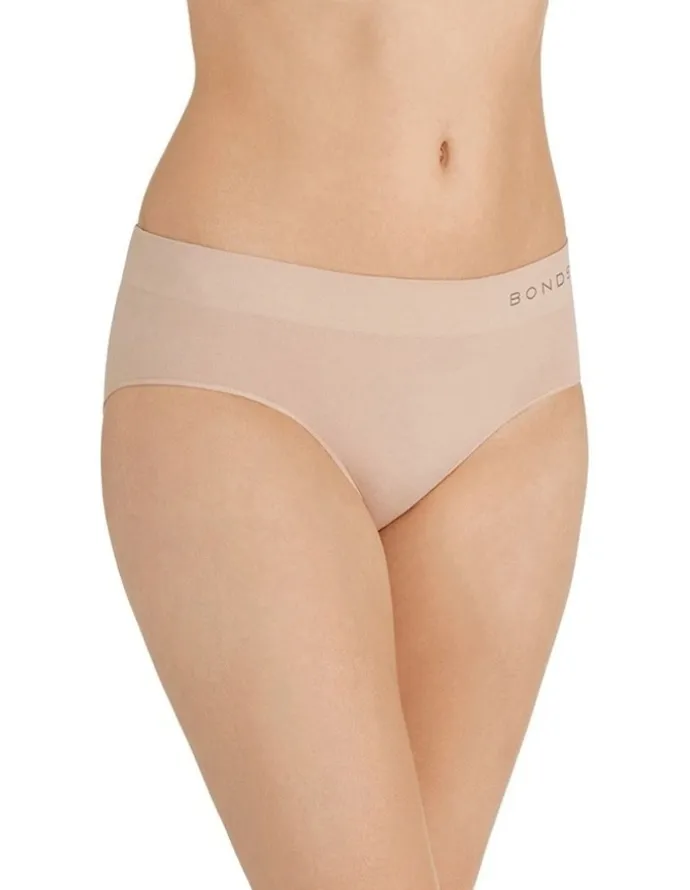 Bonds Seamless Midi Brief in Beige