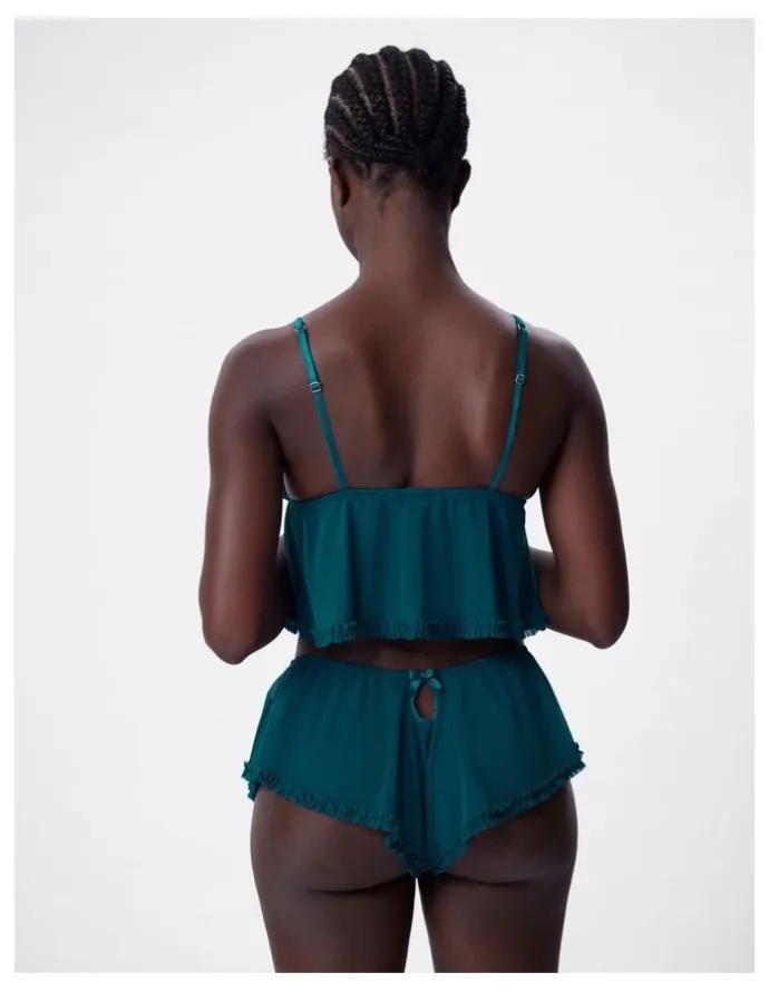 Bras N Things Bras n Things Too Cute cami in teal