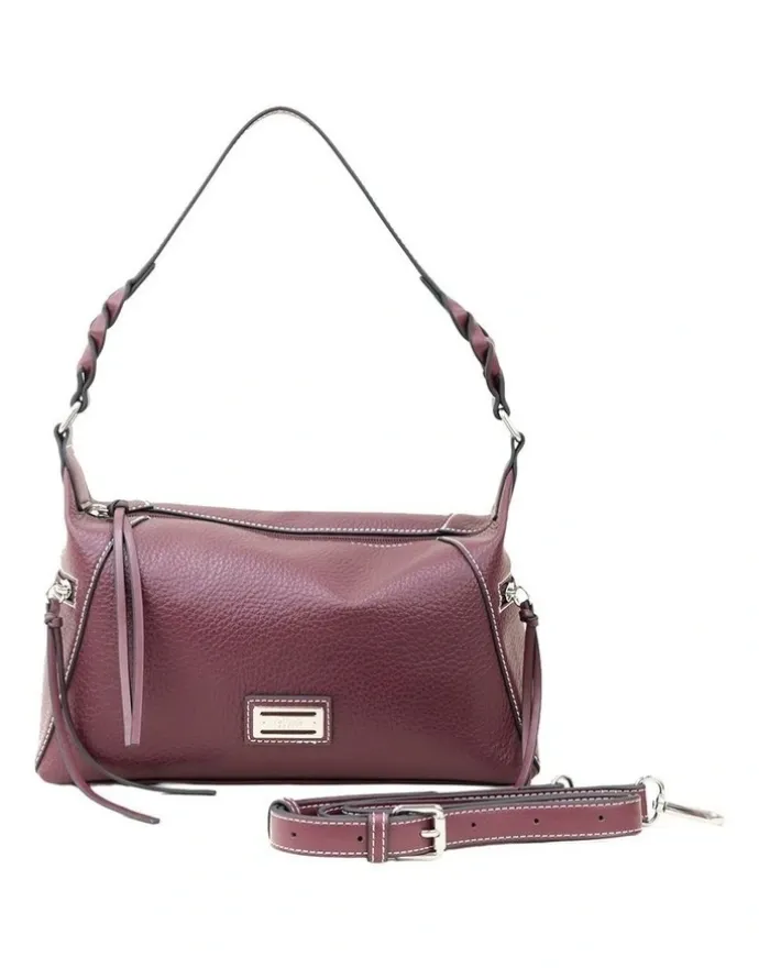 Cellini Sport Edith Shoulder Bag in Plum