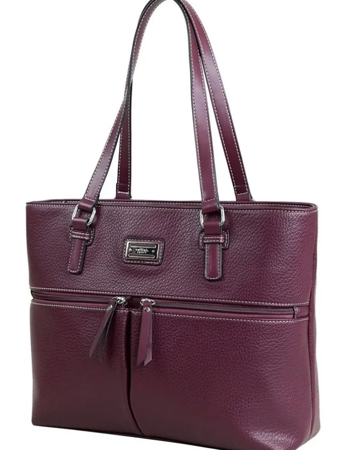 Cellini Sport Edith Tote Bag in Plum