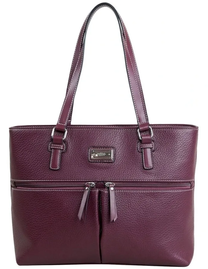 Cellini Sport Edith Tote Bag in Plum