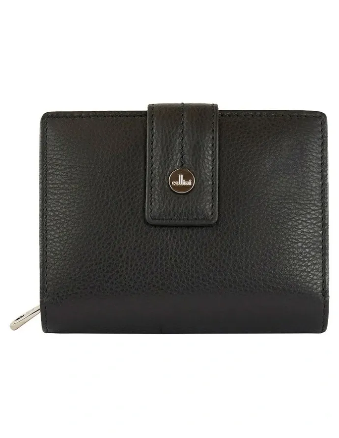 Cellini Sport Tuscany Medium Book Wallet in Black