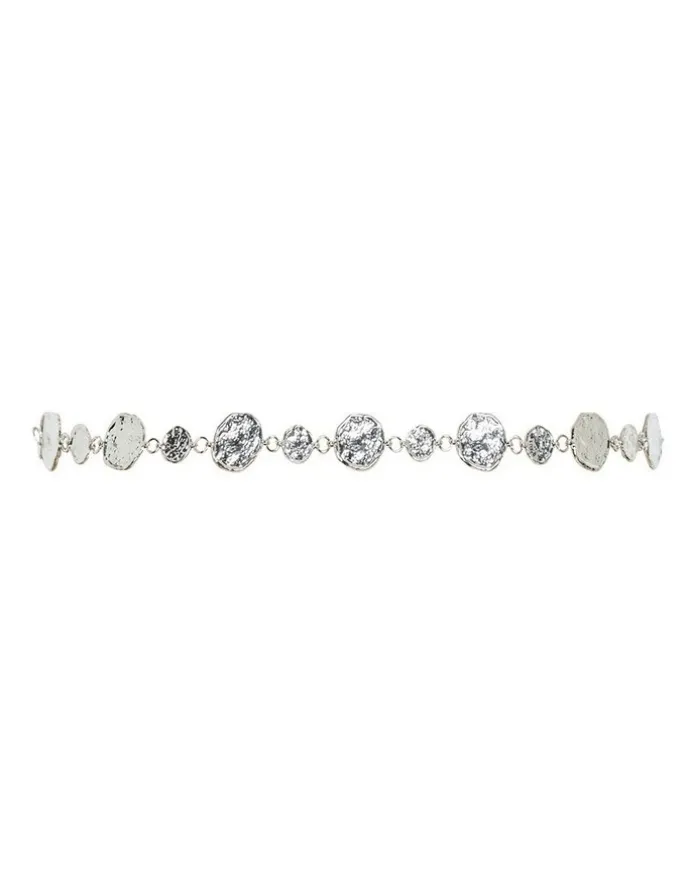 City Chic Cali Chain Belt in silver