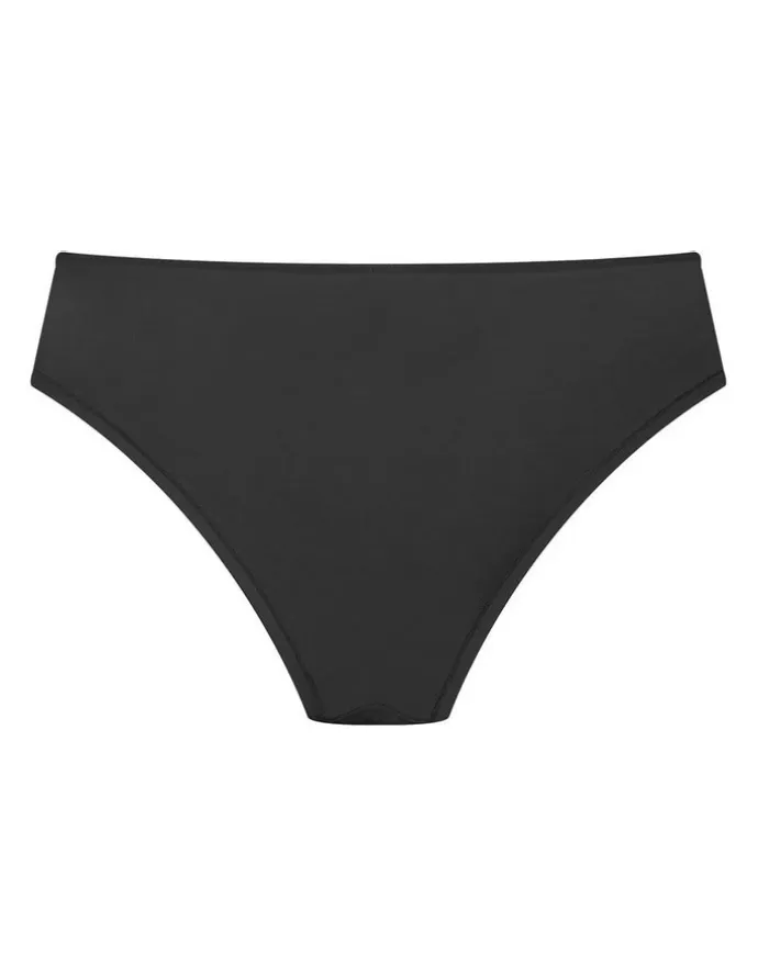City Chic Plus Size Smooth & Chic 3 Pack Micro Shorty in black