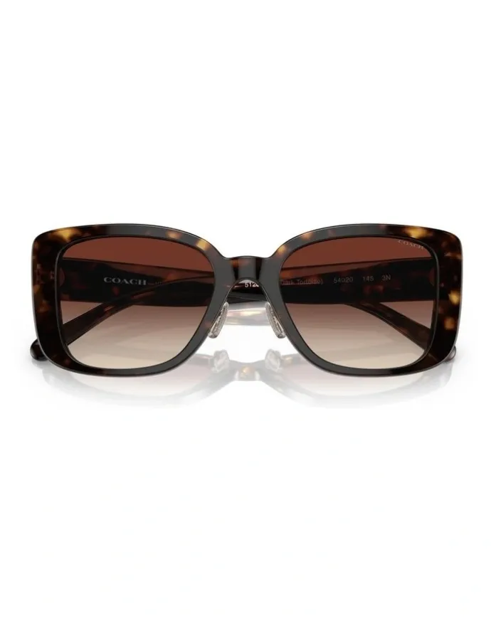 Coach CD472 Sunglasses in Dark Tortoise