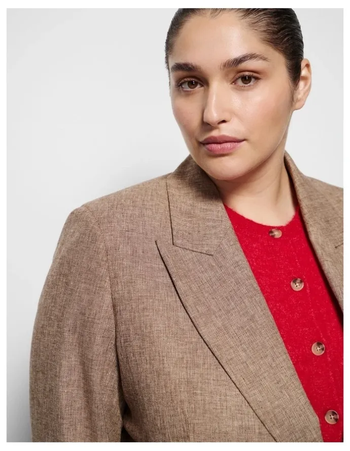 Commonry Bethanie Blazer in Dark Flax