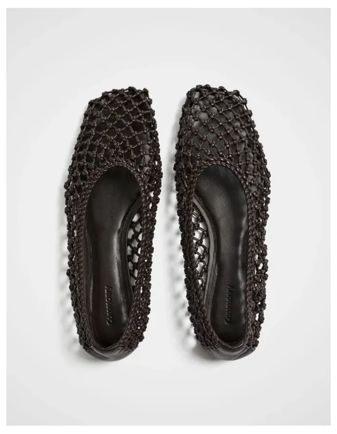 Commonry Ellis Woven Ballet Flat in