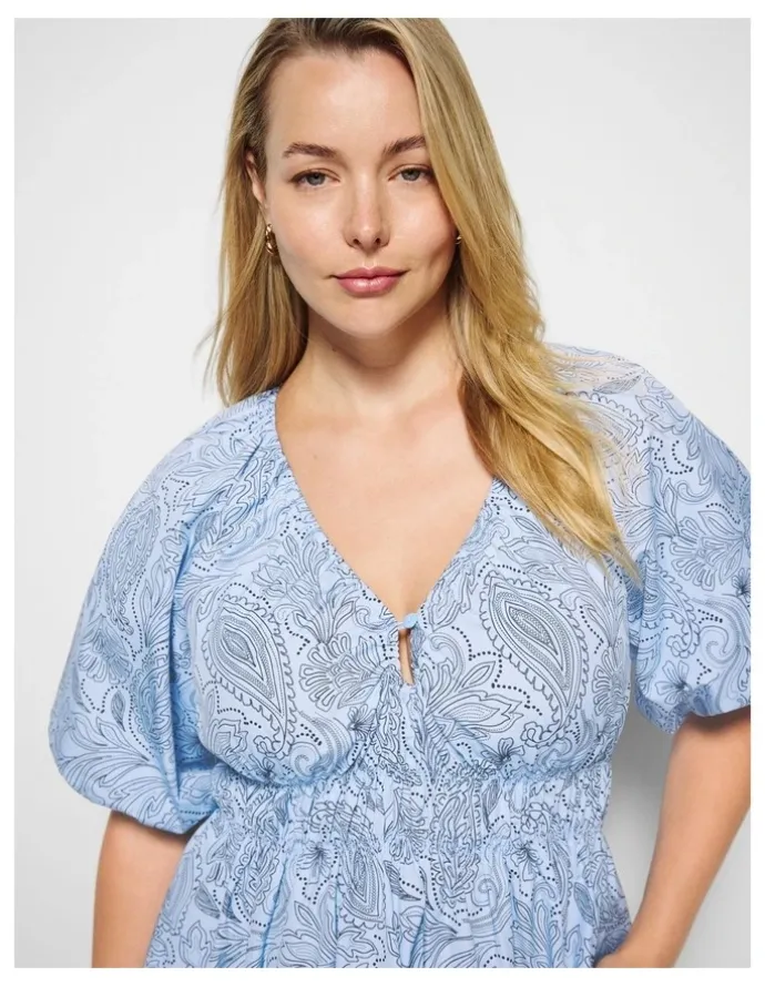 Commonry Erika Dress in Paisley