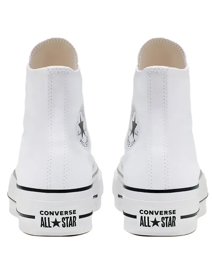 Converse Chuck Taylor All Star Canvas Platform Sneaker in White