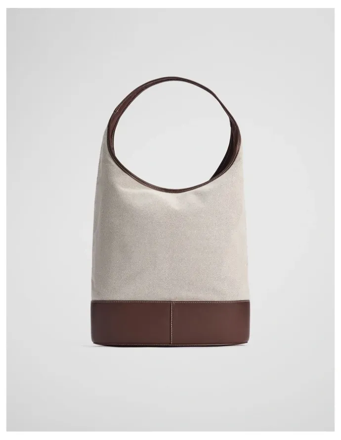 Country Road Cr Lock Hobo Bag in Mocha