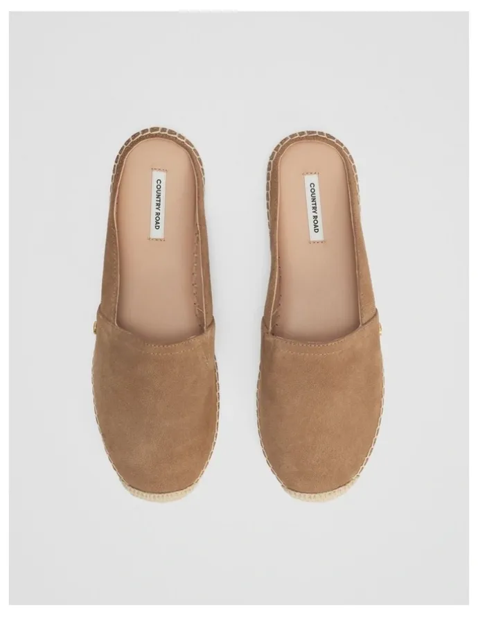 Country Road Dua Espadrille Mule in Tan