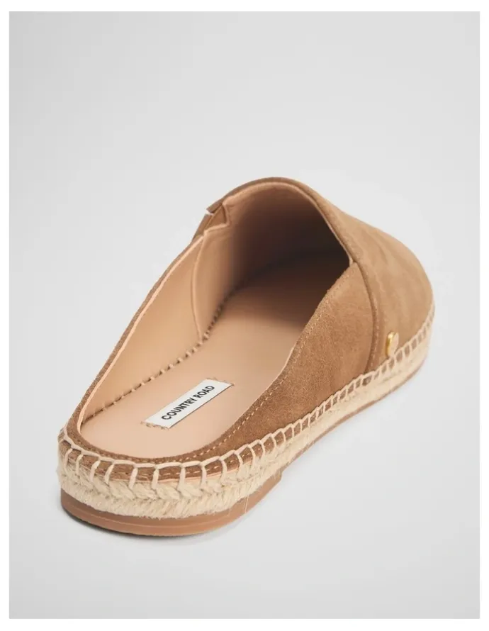 Country Road Dua Espadrille Mule in Tan