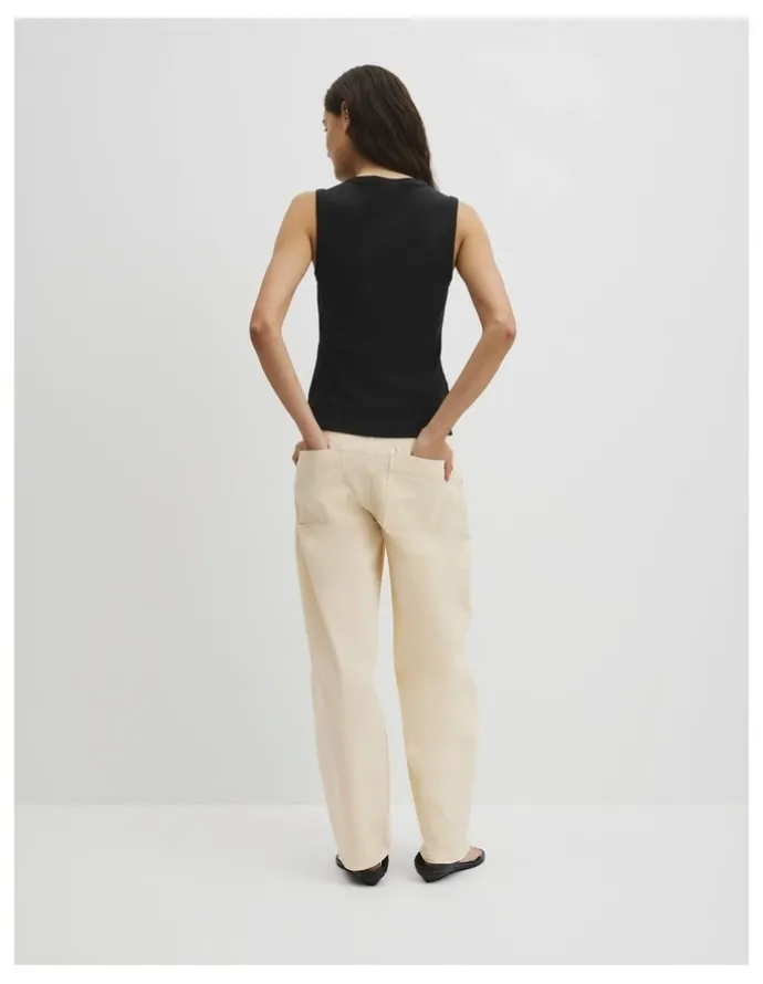 Country Road Henley Tank in Black